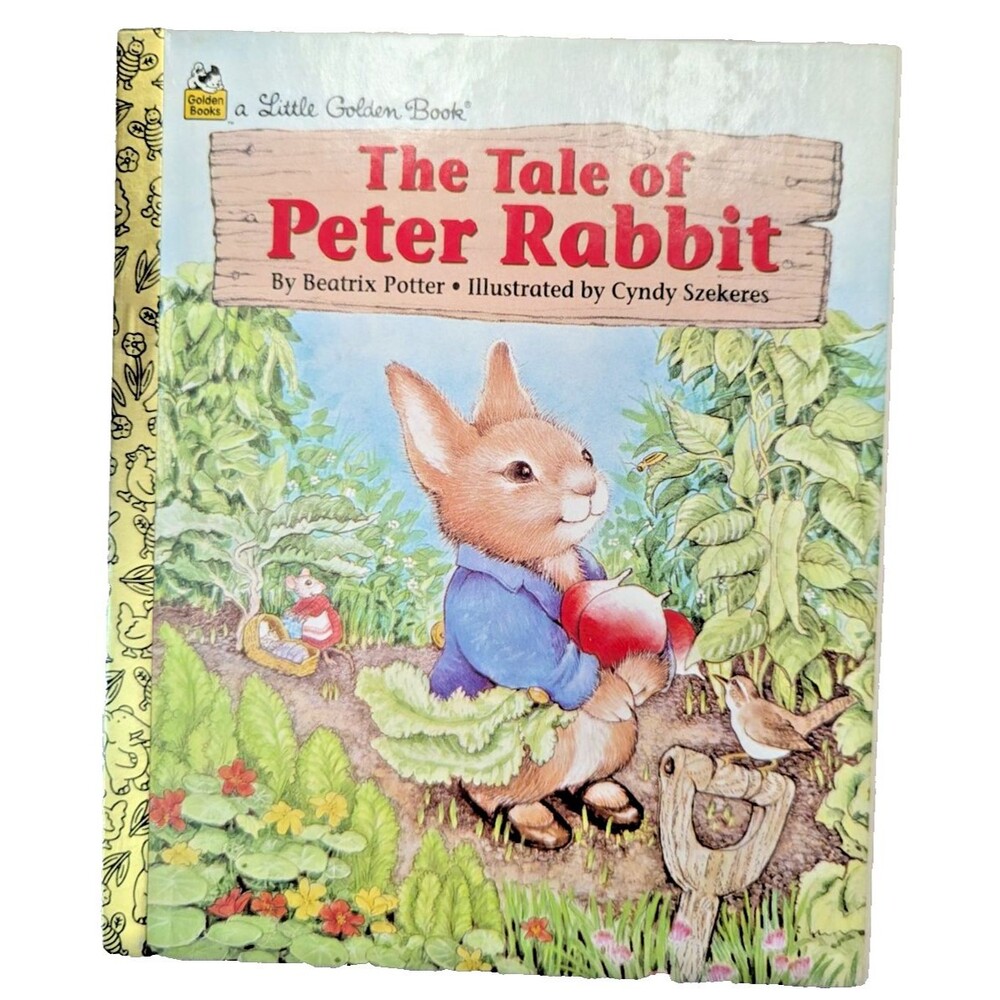 Little Golden Book Tale of Peter Rabbit Series 1993 Beatrix Potter Children Gift